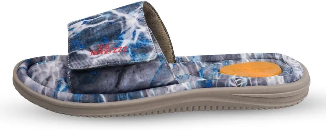 Bonezzz Glidzzz Memory Foam Slides – Recovery Sandals w/Heel Pad & EVA Traction