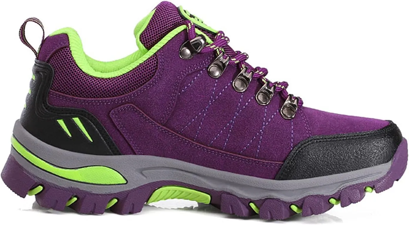 BORAMAX Women's Sneakers Outdoor Sports Climbing Hiking Shoes Waterproof Trekking Running Shoes Womens Climbing Shoes