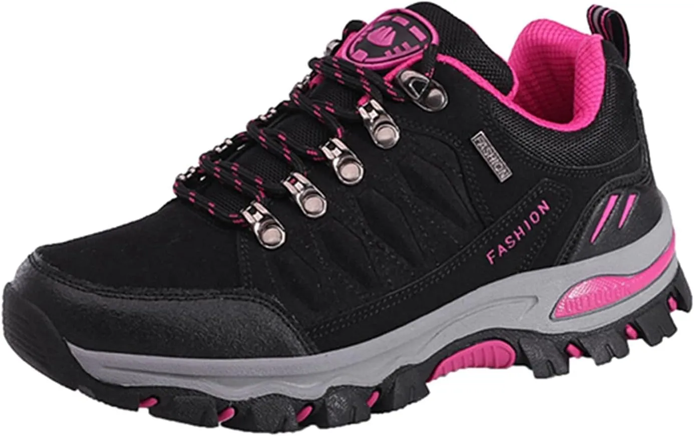 BORAMAX Women's Sneakers Outdoor Sports Climbing Hiking Shoes Waterproof Trekking Running Shoes Womens Climbing Shoes
