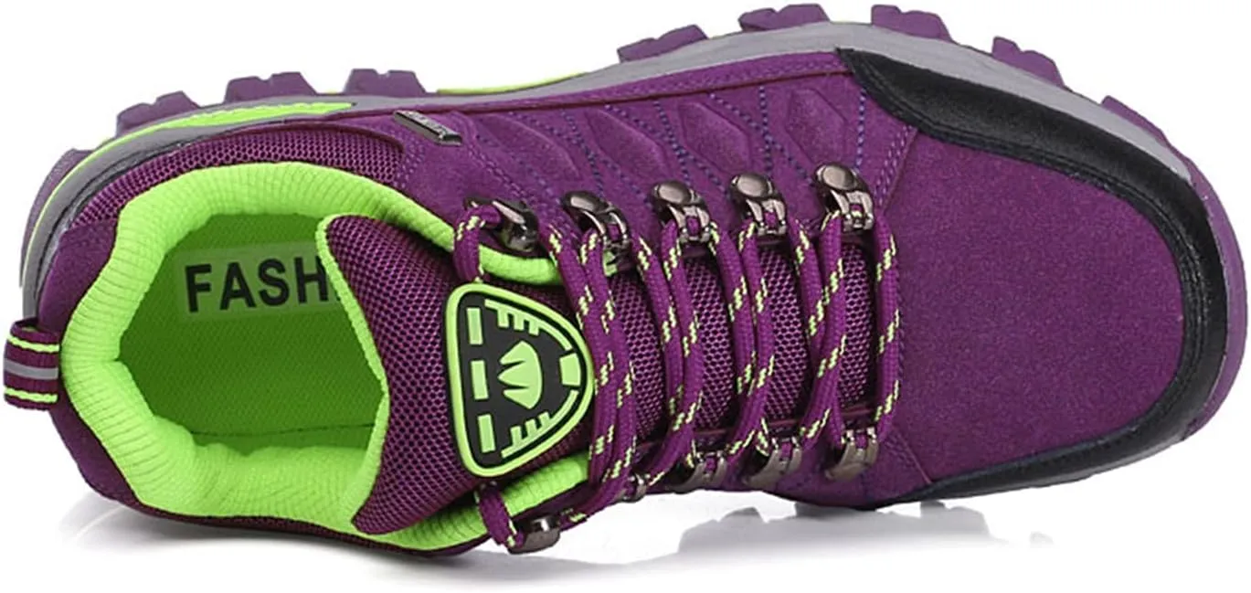 BORAMAX Women's Sneakers Outdoor Sports Climbing Hiking Shoes Waterproof Trekking Running Shoes Womens Climbing Shoes