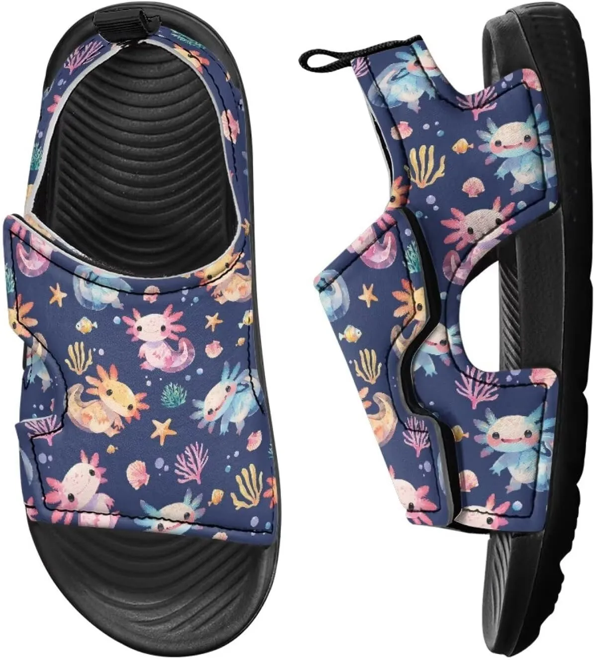 Boys Girls Breathable Sandals Lightweight Non-Slip Water Shoes for Swimming & Playground Adventures Easy to Clean (Toddler/Little Kid)