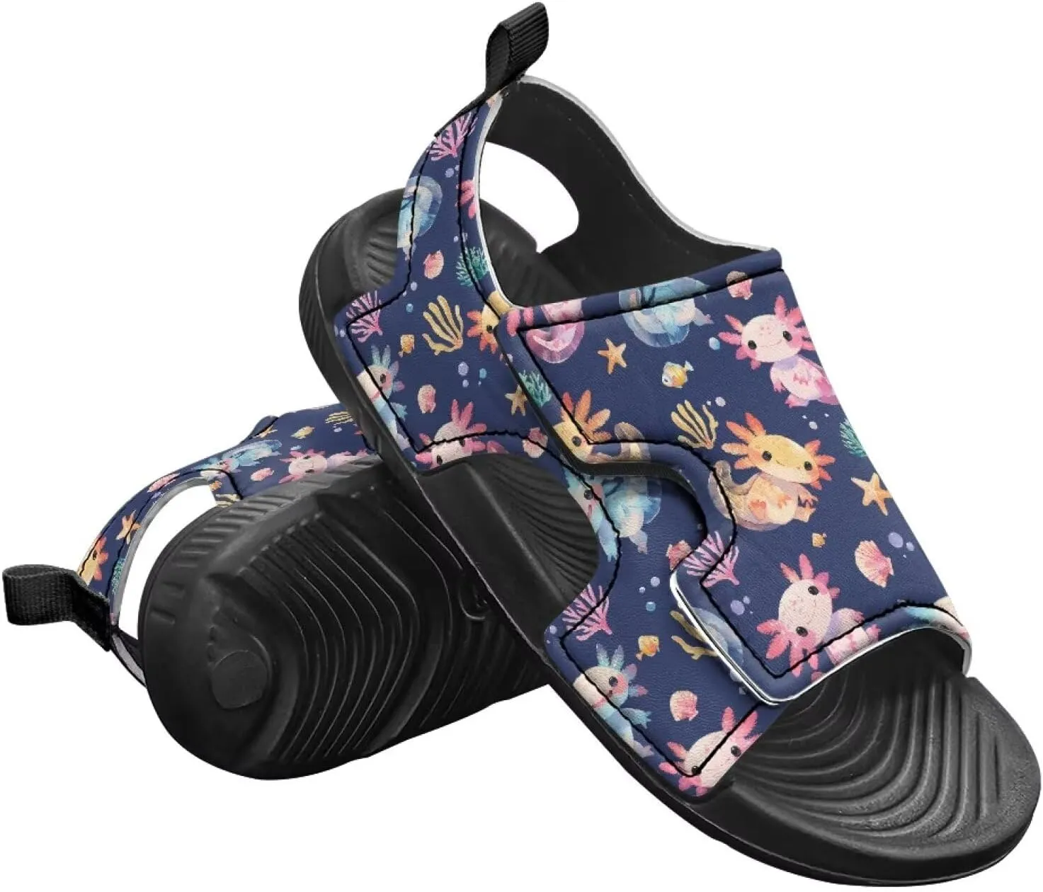 Boys Girls Breathable Sandals Lightweight Non-Slip Water Shoes for Swimming & Playground Adventures Easy to Clean (Toddler/Little Kid)