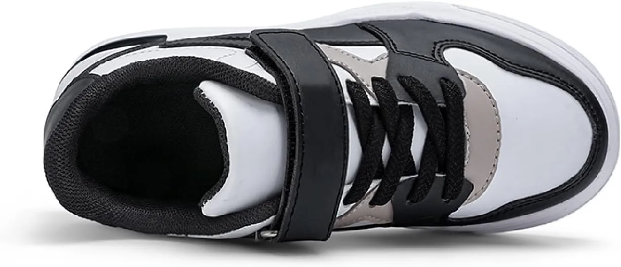 Boys Girls Low Top Skate Sneakers Kids Comfortable Casual Running Tennis Shoes