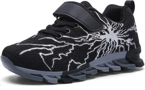Boys Girls Sneakers Mesh Breathable Fashion Primary School Students Athletic Casual Rubber Sole Kids Running Shoes
