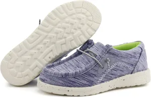 brooman Kids Loafers Boys Slip on Canvas Shoes Girls School Shoes
