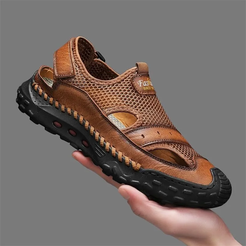 Business Loafers England Flats Breathable Sport Outdoor Footwear Mesh Sneakers for Men