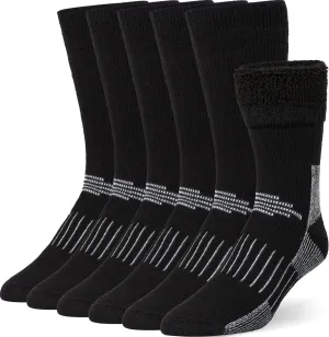 Buttons & Pleats Premium Merino Wool Hiking Socks Outdoor Trail Crew Socks