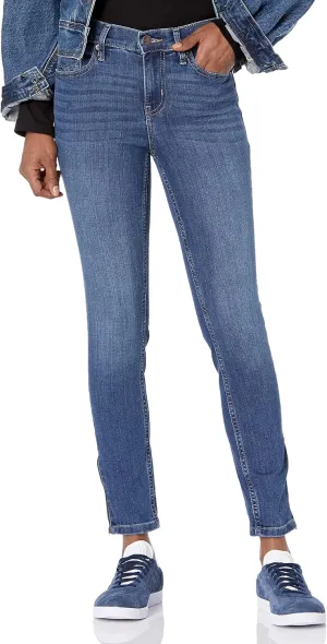 Calvin Klein Jeans Women's Mid Rise Skinny Ankle Denim