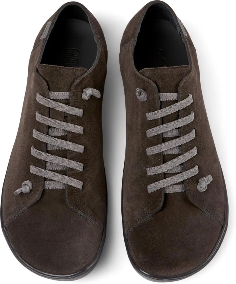 Camper Peu Men’s Fashion Sneakers - Ultra-Comfortable Leather Barefoot Shoes for Men with Comfort Footbed and Breathable Lining, Natural Foot Shape