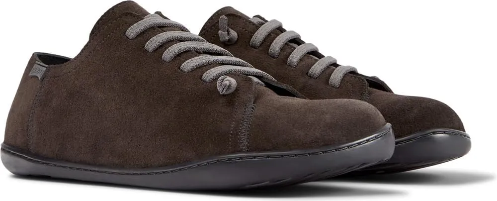 Camper Peu Men’s Fashion Sneakers - Ultra-Comfortable Leather Barefoot Shoes for Men with Comfort Footbed and Breathable Lining, Natural Foot Shape
