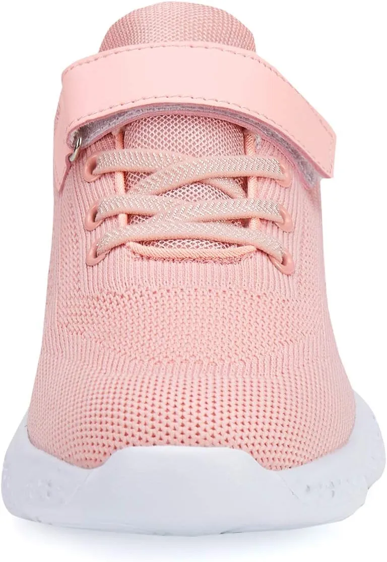 Casbeam Kids Breathable Sneakers Mesh Lightweight Easy Walk Casual Sport Strap Athletic Running Shoes for Boys Girls