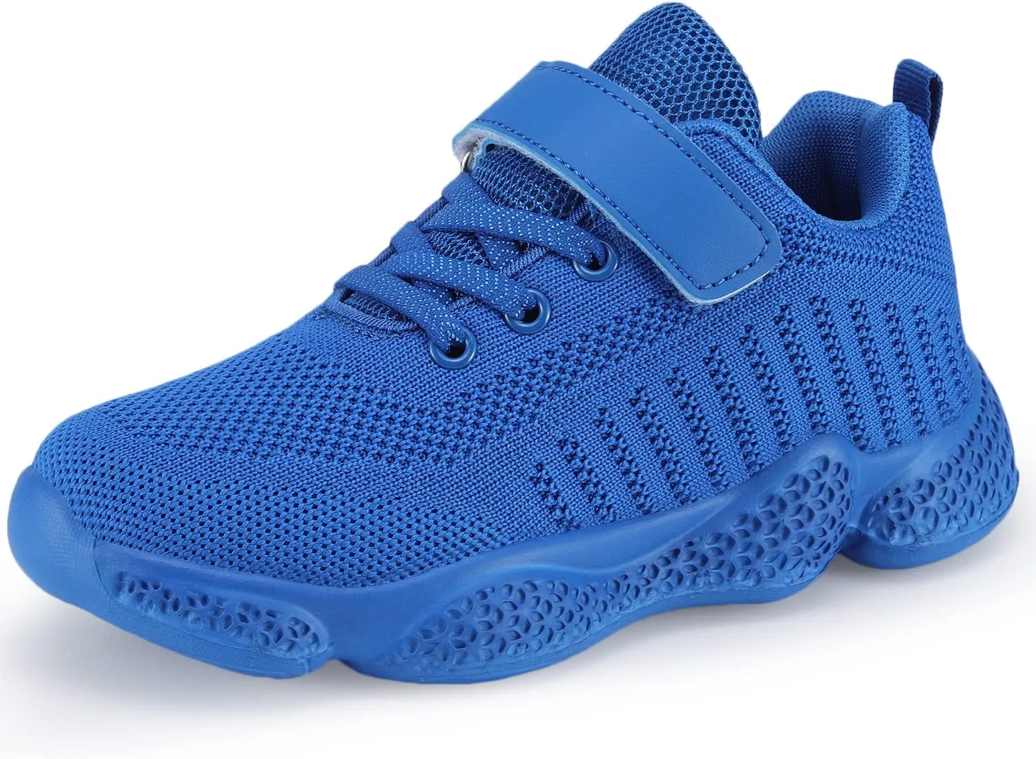 Casbeam Kids Breathable Sneakers Mesh Lightweight Easy Walk Casual Sport Strap Athletic Running Shoes for Boys Girls