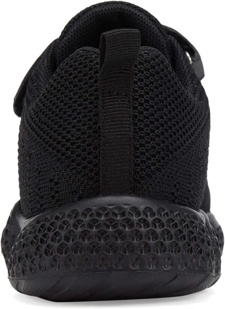 Casbeam Kids Breathable Sneakers Mesh Lightweight Easy Walk Casual Sport Strap Athletic Running Shoes for Boys Girls