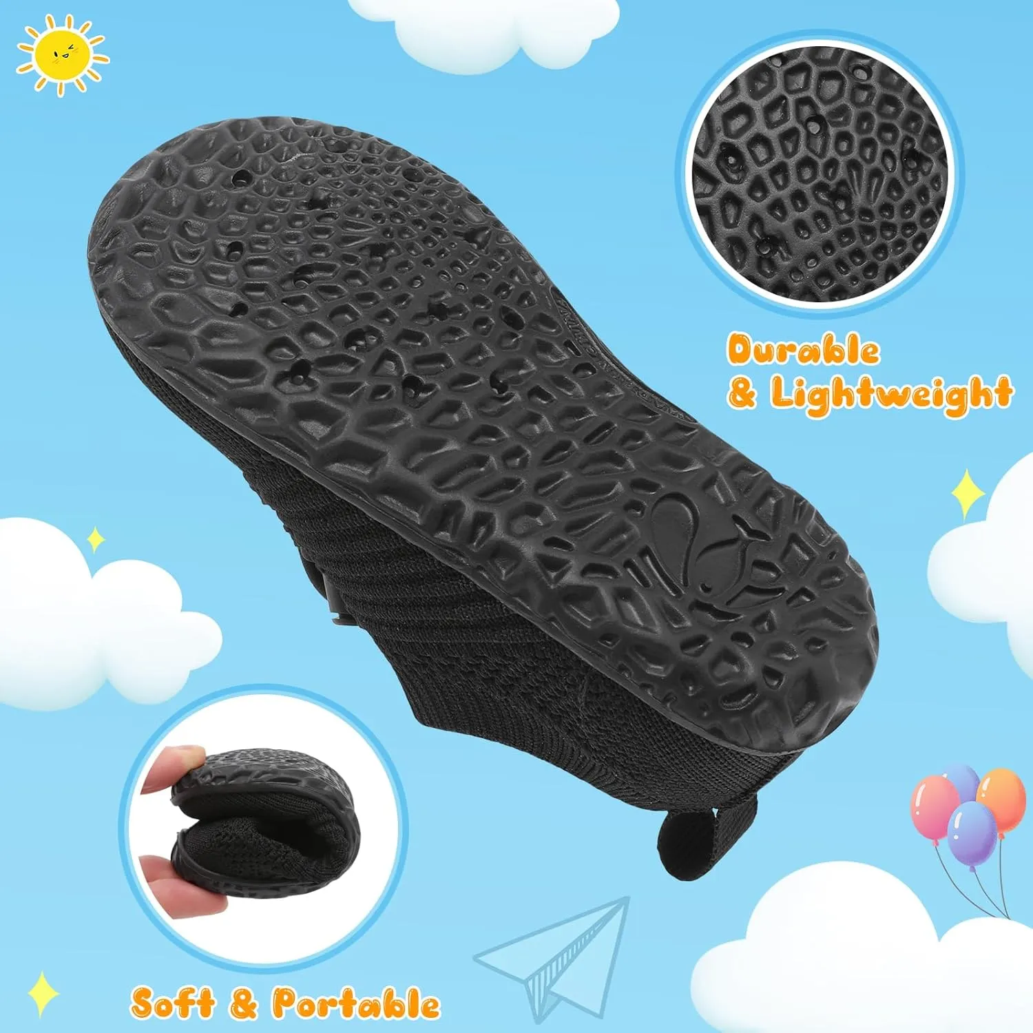 Centipede Demon Toddler Shoes for Boys Girls Baby Kids Slip on Walking Shoe Breathable Sock Shoes Lightweight Soft Sneakers