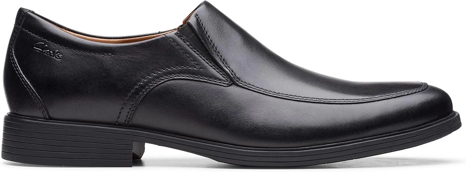 Clarks Mens Whiddon Step L:eather Leather Loafers