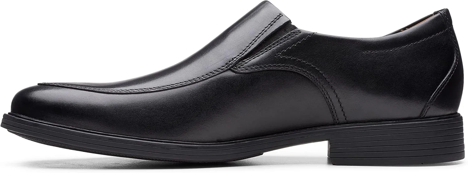 Clarks Mens Whiddon Step L:eather Leather Loafers