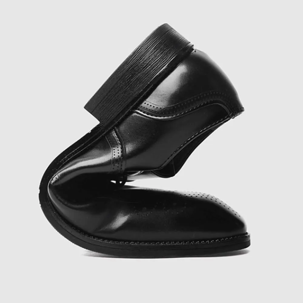 Classic Lace-up Formal Tuxedo Shoes Genuine Leather Shoes Men Dress Shoes British Vintage Carving Wingtips Brogues Shoes for Men