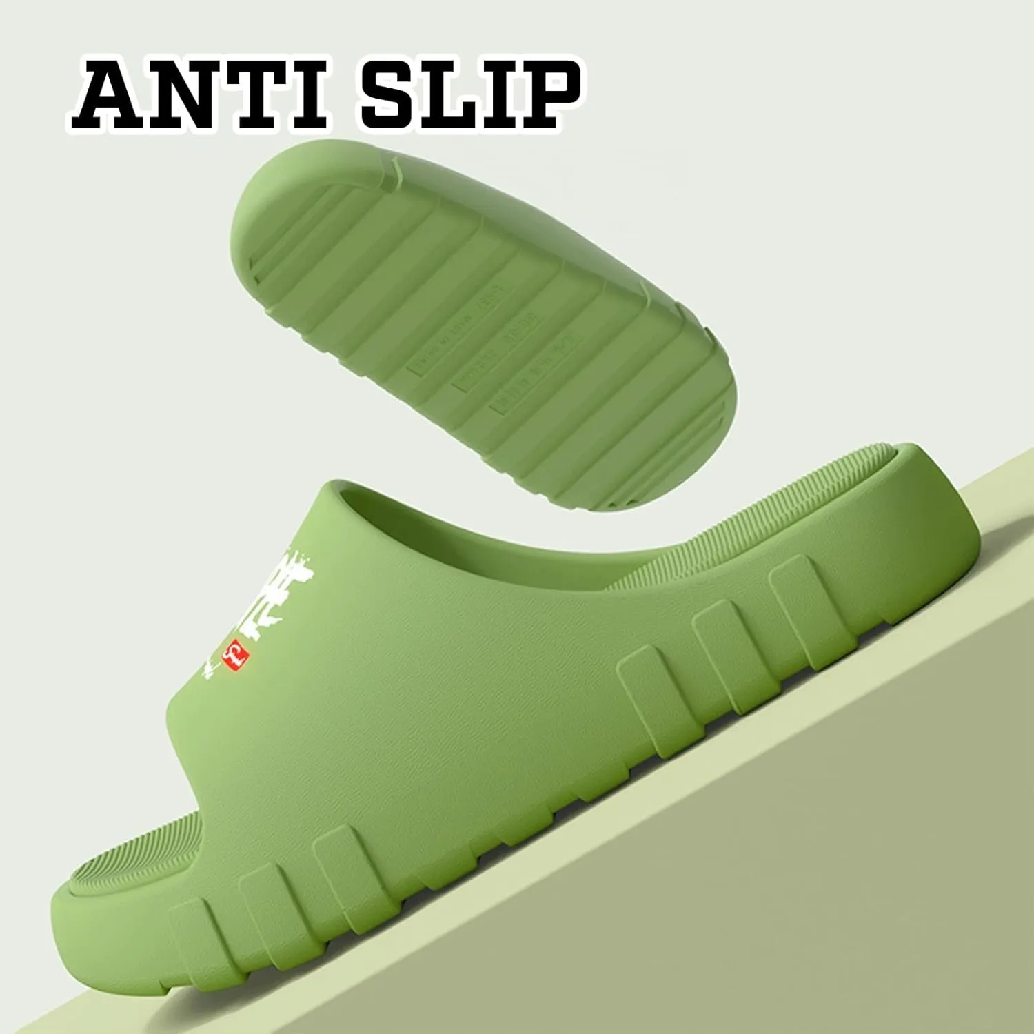 Cloud Slides for Women Men Thick Sole Pillow Slippers Non Slip Shower Bath Platform Foam Sandals for Indoor Outdoor House Pool