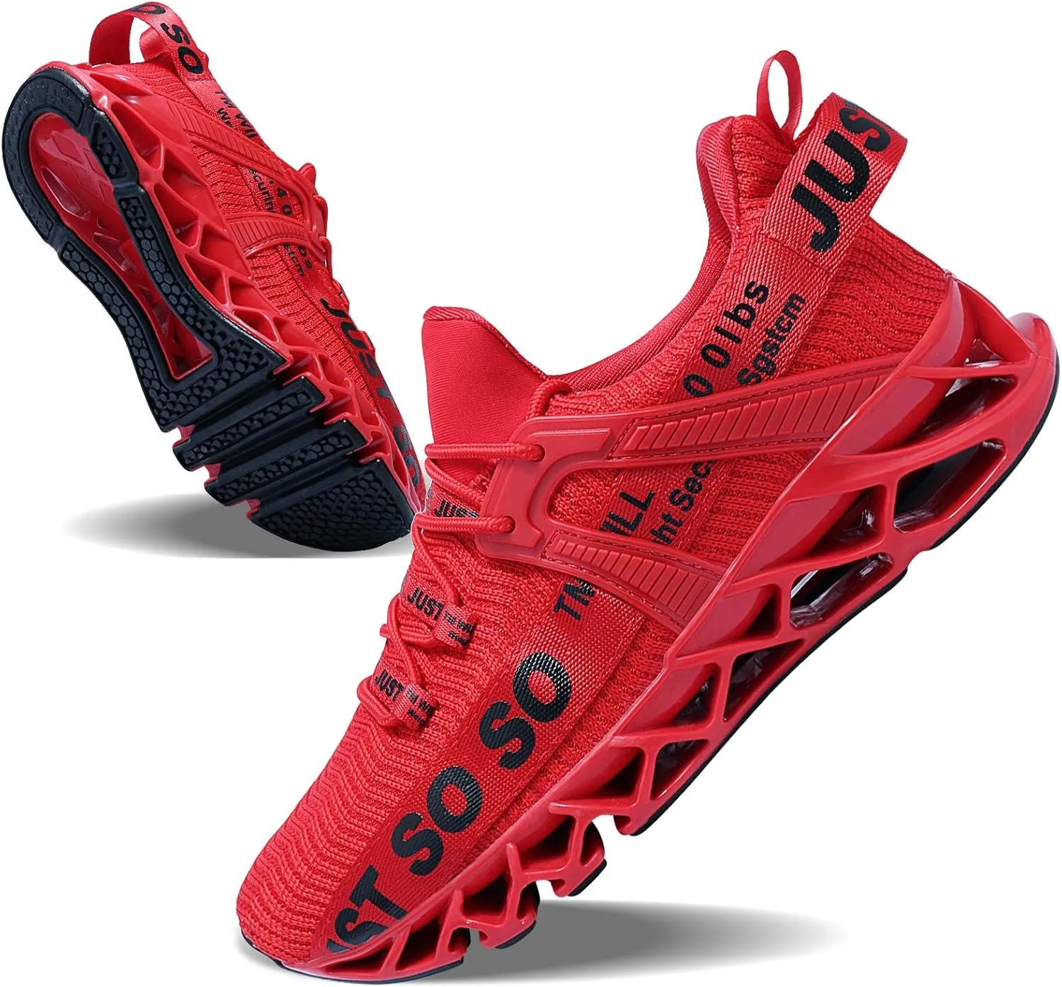 COKAFIL Mens Running Shoes Walking Athletic Blade Tennis Shoe