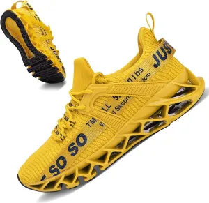 COKAFIL Mens Running Shoes Walking Athletic Blade Tennis Shoe