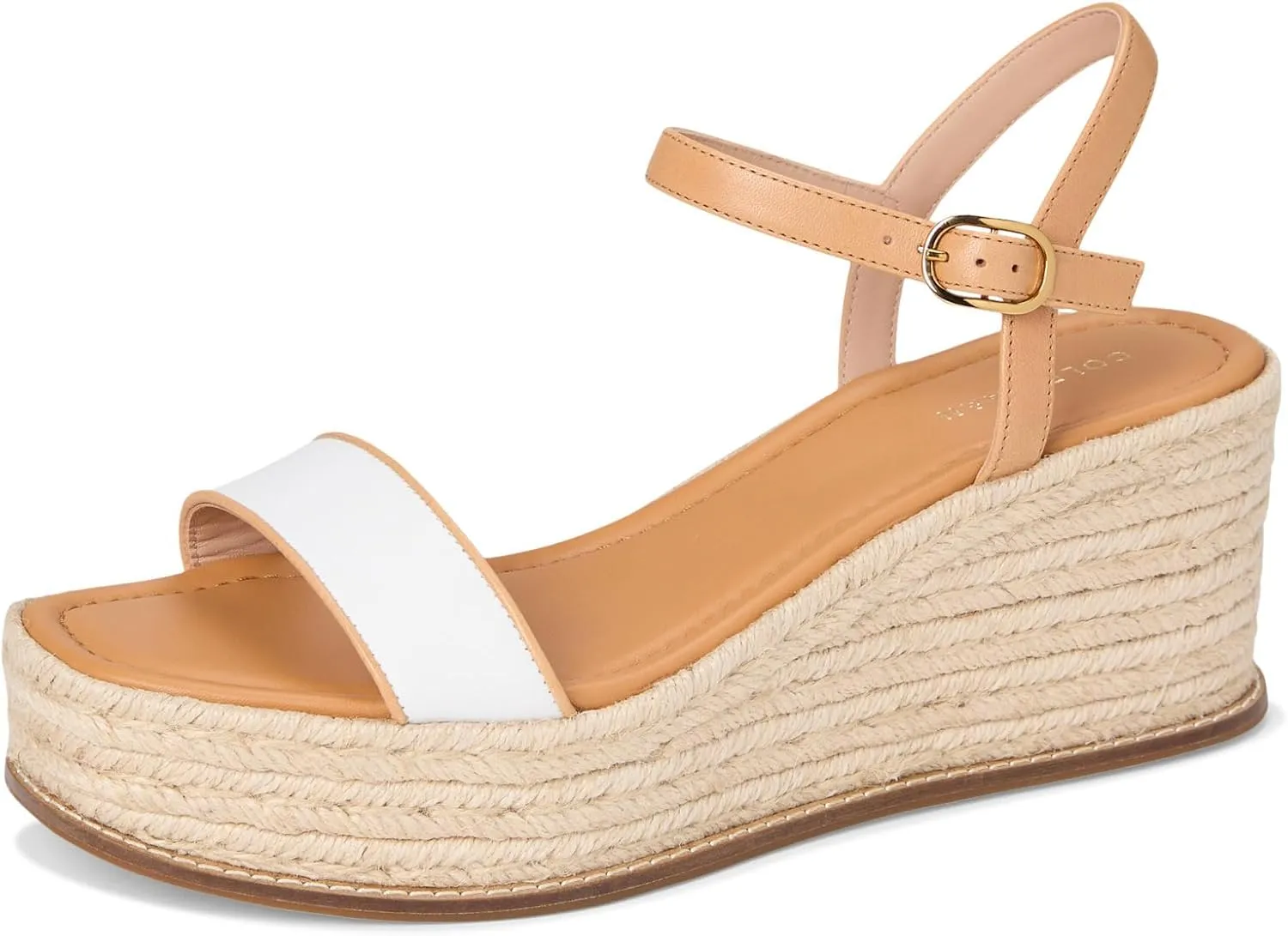 Cole Haan Women's Cloudfeel Keeton Flatform Espadrilles Heeled Sandal