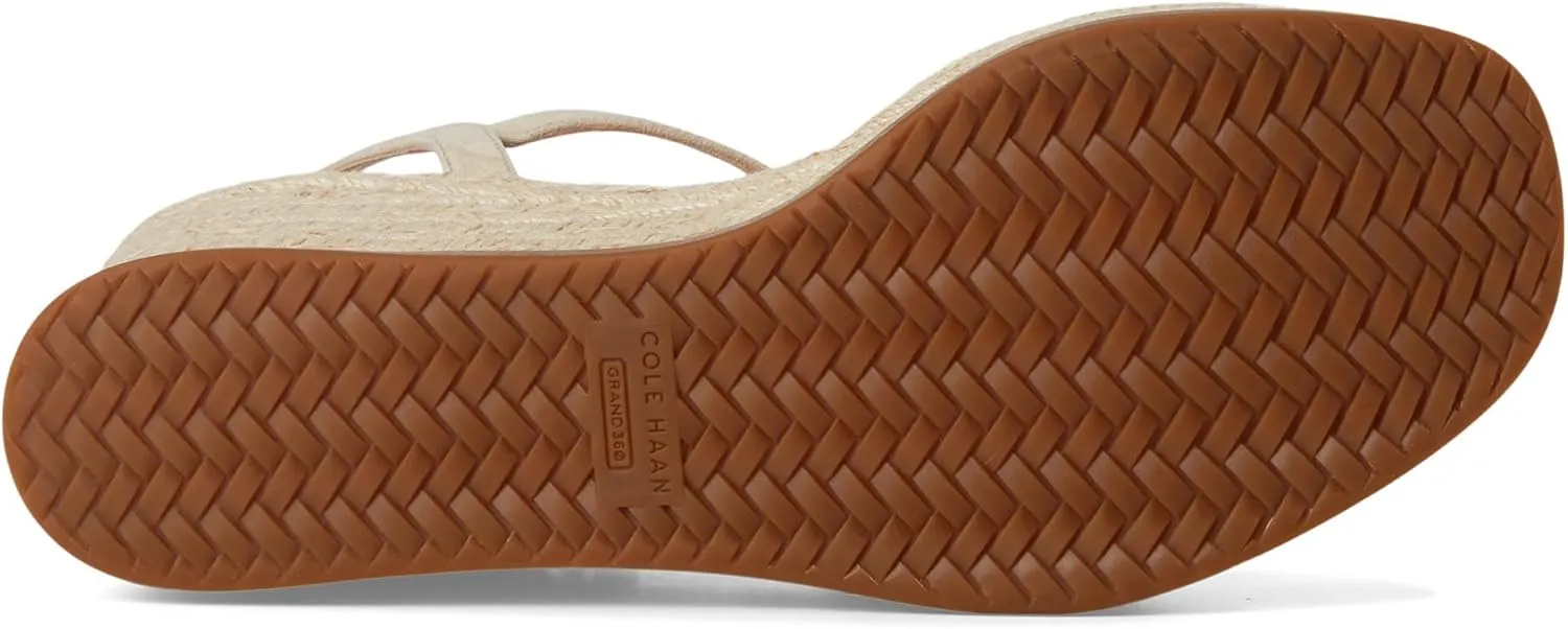 Cole Haan Women's Cloudfeel Keeton Flatform Espadrilles Heeled Sandal
