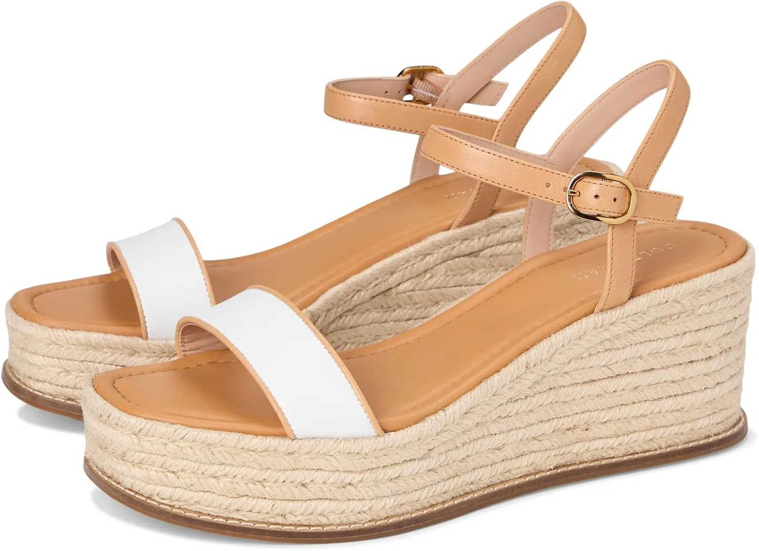 Cole Haan Women's Cloudfeel Keeton Flatform Espadrilles Heeled Sandal