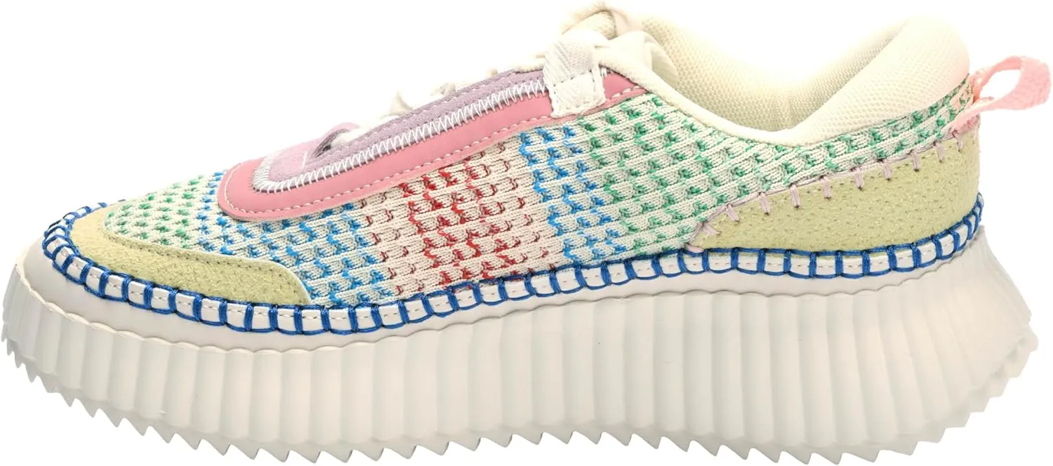 Corkys Footwear Hey Girl Womens Adventure Sneakers - with A 1.25-Inch Platform Sole, Cushioned Insoles for All Day Wear, and a Lace-Up Customizable Fit