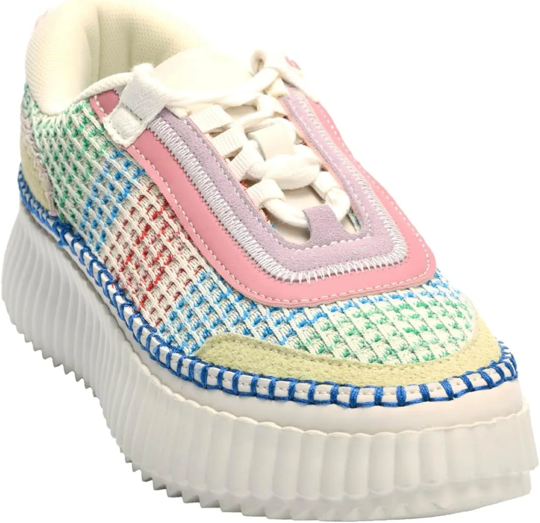 Corkys Footwear Hey Girl Womens Adventure Sneakers - with A 1.25-Inch Platform Sole, Cushioned Insoles for All Day Wear, and a Lace-Up Customizable Fit