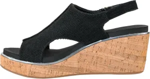 Corkys Footwear Womens Carley Wedges, Featuring Corkys EVA Foam Cushioned Insoles, A 2.5 Inch Heel, Lightweight For All Day Wear, And Hook And Loop Closure