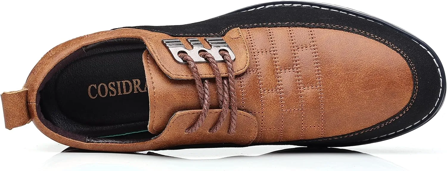 COSIDRAM Men Casual Shoes Fashion Business Luxury Dress Shoes Office Loafers Flats Sneakers for Male