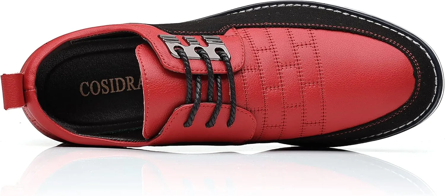 COSIDRAM Men Casual Shoes Fashion Business Luxury Dress Shoes Office Loafers Flats Sneakers for Male