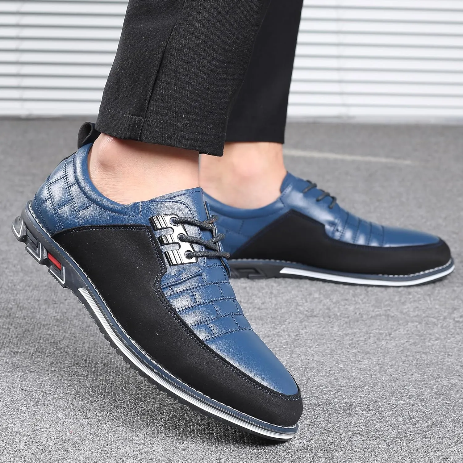 COSIDRAM Men Casual Shoes Fashion Business Luxury Dress Shoes Office Loafers Flats Sneakers for Male
