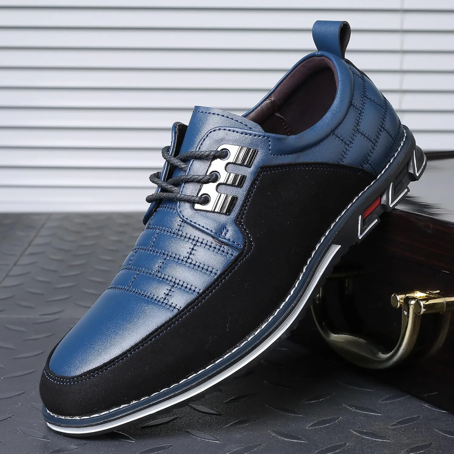 COSIDRAM Men Casual Shoes Fashion Business Luxury Dress Shoes Office Loafers Flats Sneakers for Male