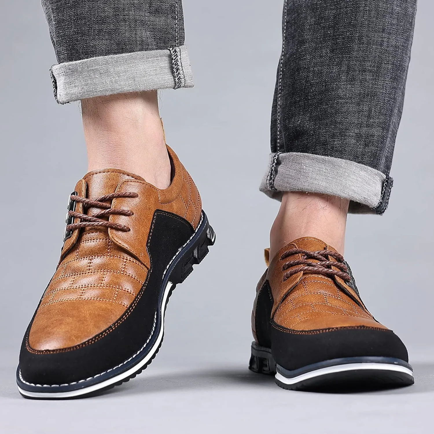 COSIDRAM Men Casual Shoes Fashion Business Luxury Dress Shoes Office Loafers Flats Sneakers for Male