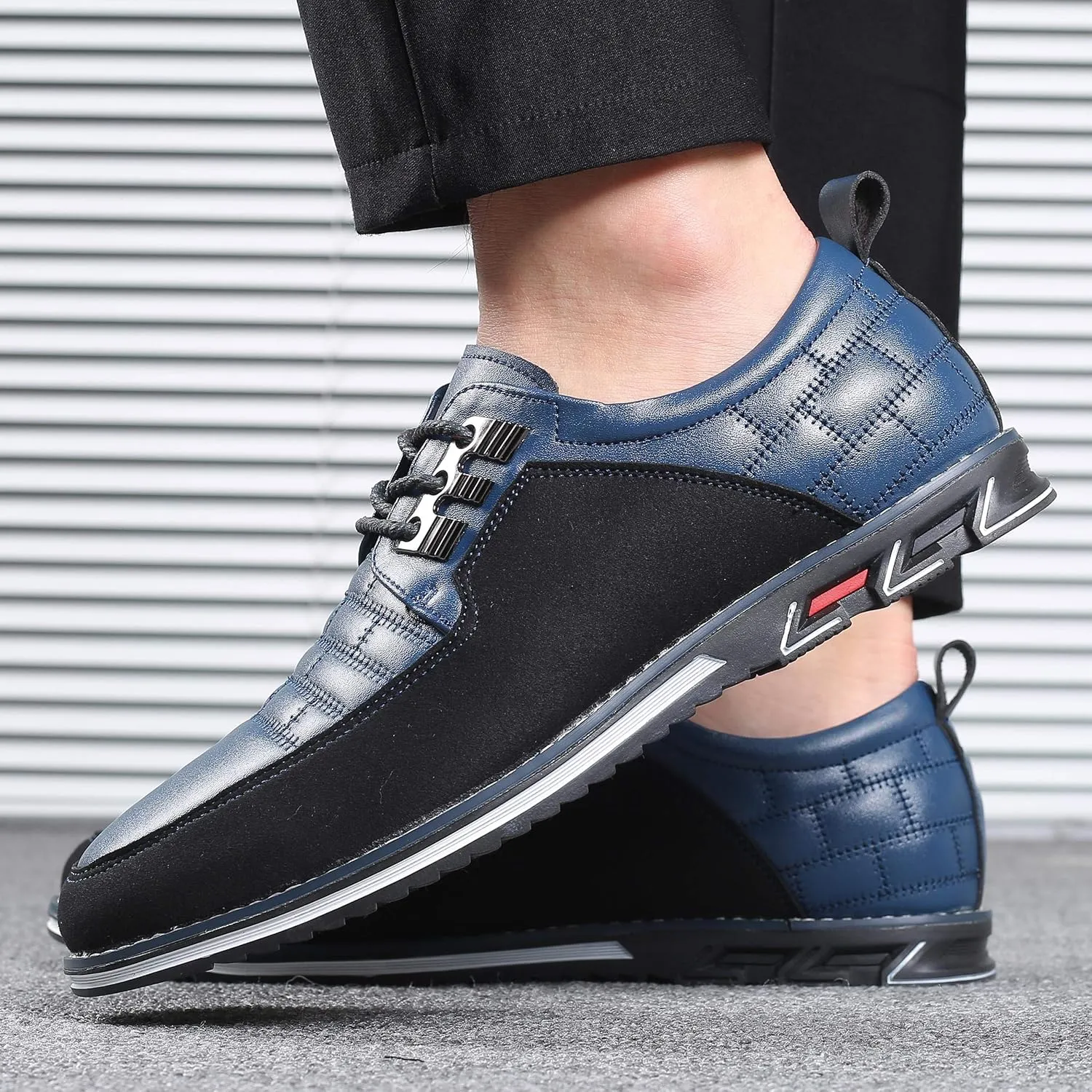 COSIDRAM Men Casual Shoes Fashion Business Luxury Dress Shoes Office Loafers Flats Sneakers for Male