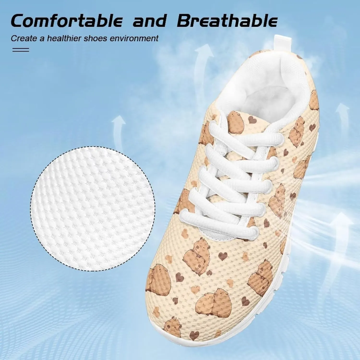 Cumagical Kids Athletic Shoes Durable Lightweight Running Shoes for Boys Girls with Nonslip Sole Breathable Upper