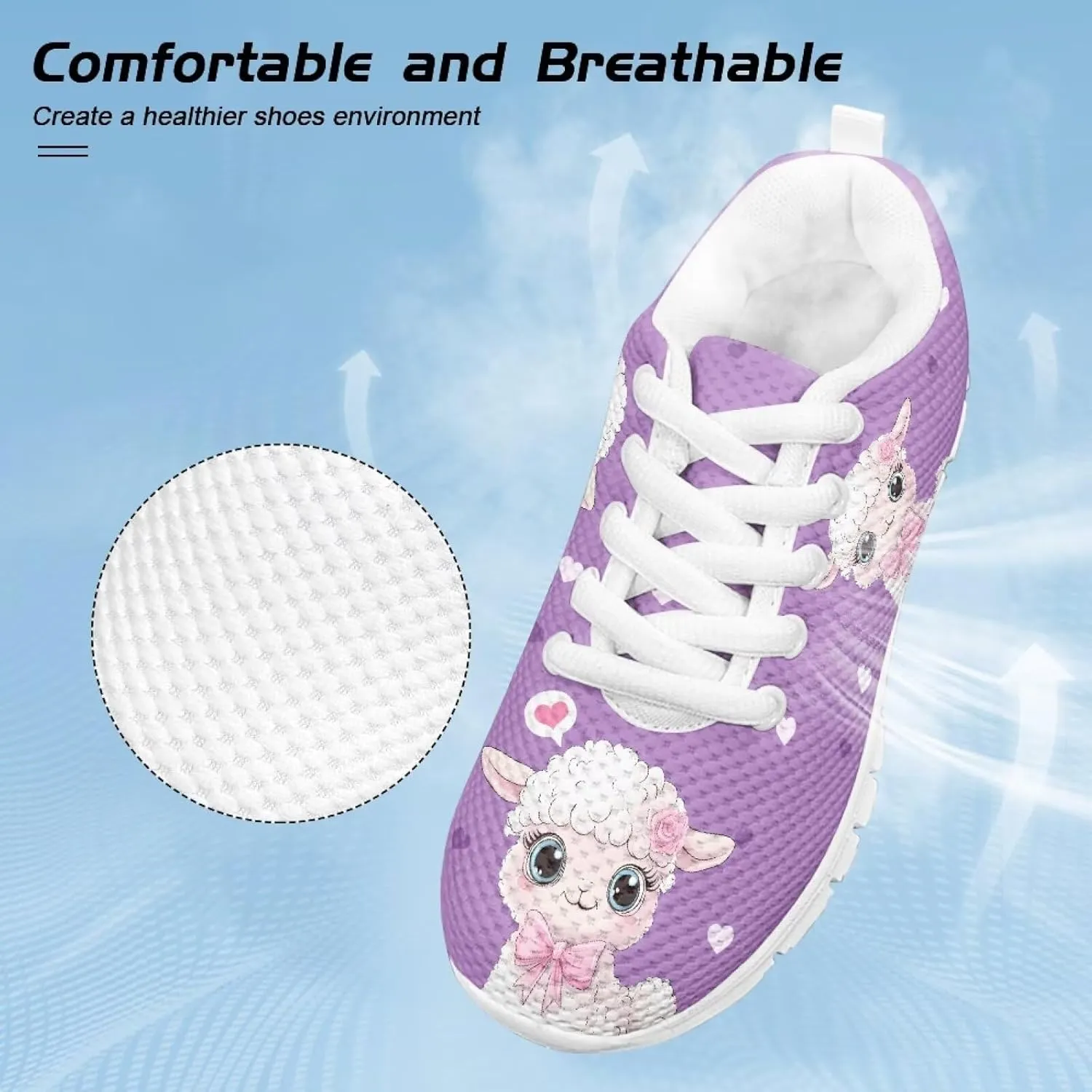Cumagical Kids Athletic Shoes Durable Lightweight Running Shoes for Boys Girls with Nonslip Sole Breathable Upper