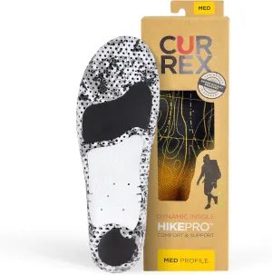 CURREX HikePro Insoles for Hiking Boots & Shoes – Shock Absorbing Inserts to Help Reduce Fatigue and Increase Performance – Anti-Slip Heel Surface for Stability – for Men & Women – High Arch, 2X