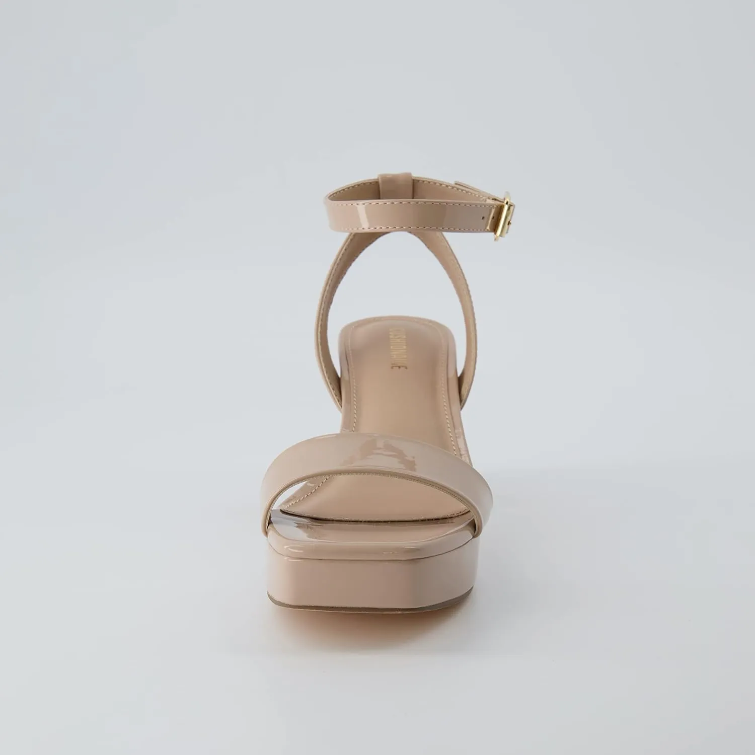 CUSHIONAIRE Women's Cherry platform dress sandal  Memory Foam and Wide Widths Available