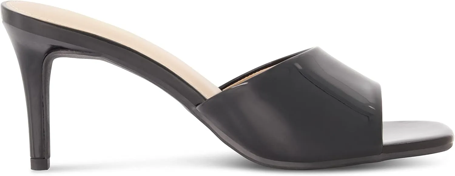 CUSHIONAIRE Women's Evie One Band Dress Sandal  Memory Foam And Wide Widths Available