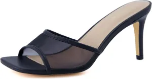 CUSHIONAIRE Women's Evie One Band Dress Sandal  Memory Foam And Wide Widths Available
