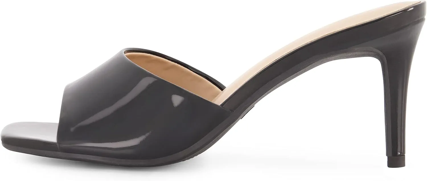 CUSHIONAIRE Women's Evie One Band Dress Sandal  Memory Foam And Wide Widths Available