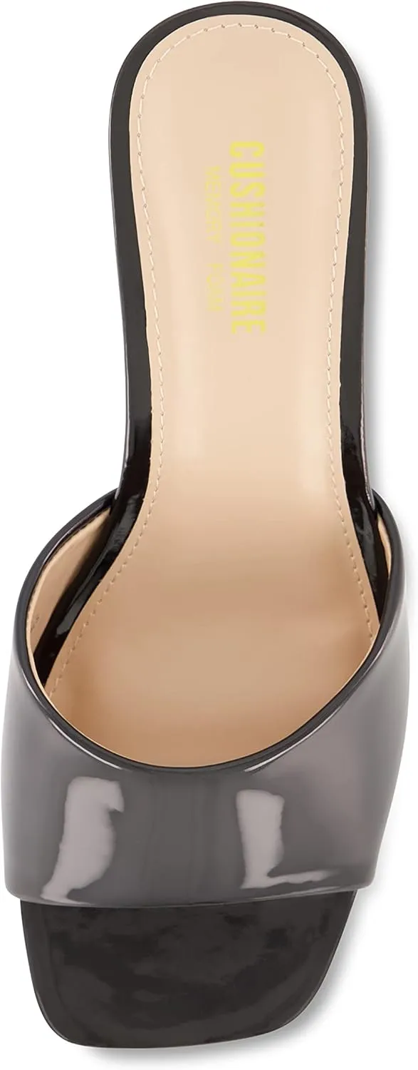 CUSHIONAIRE Women's Evie One Band Dress Sandal  Memory Foam And Wide Widths Available