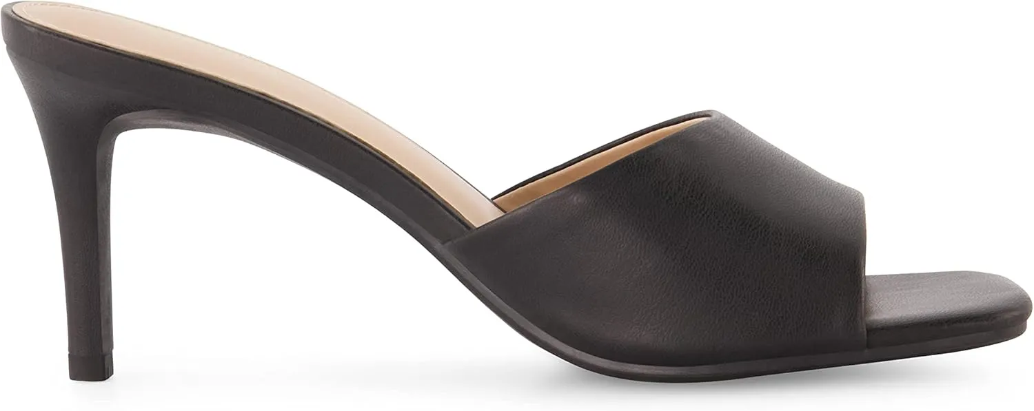 CUSHIONAIRE Women's Evie One Band Dress Sandal  Memory Foam And Wide Widths Available