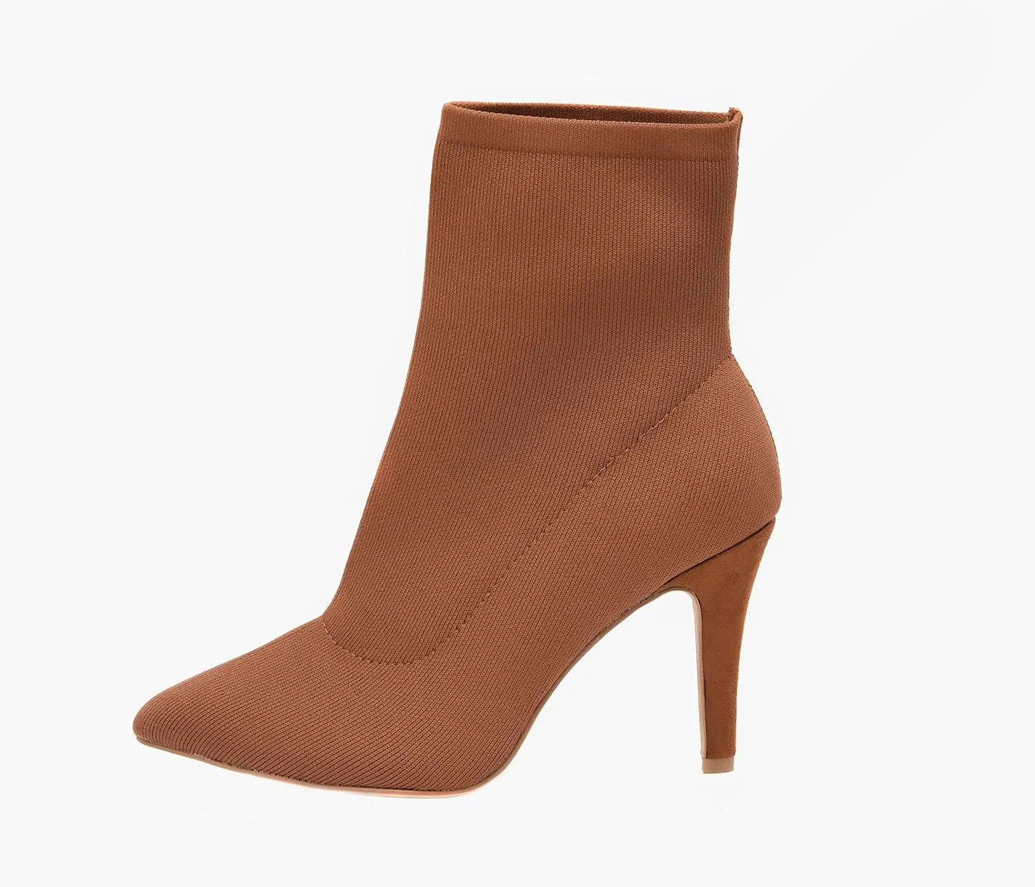 CUSHIONAIRE Women's Gipsee stretch knit Heel  Memory Foam