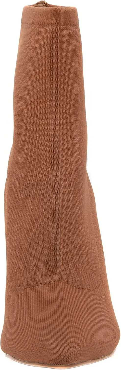 CUSHIONAIRE Women's Gipsee stretch knit Heel  Memory Foam