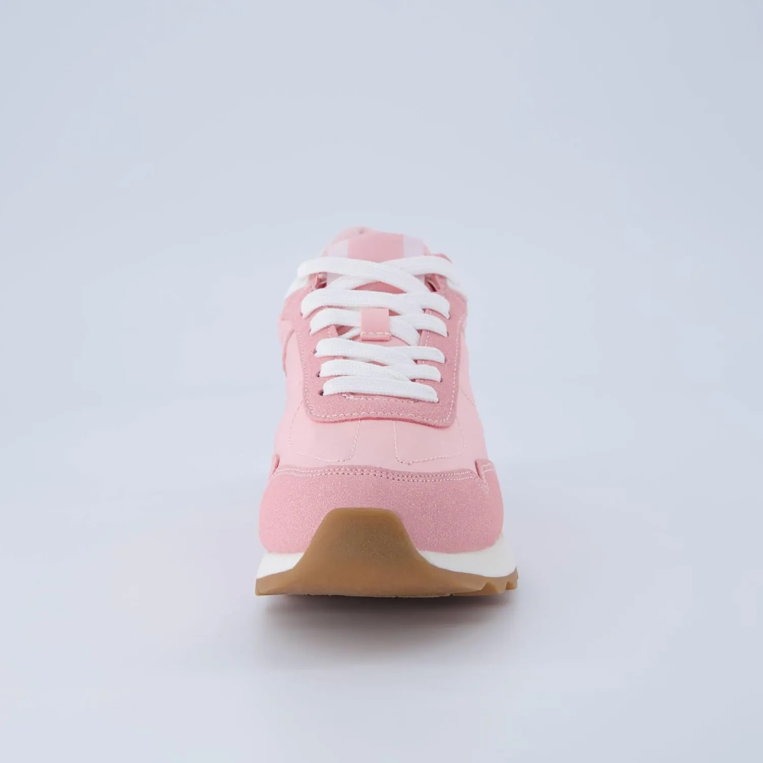 CUSHIONAIRE Women's Kicks lace up Nylon Sneaker  Comfort Foam, Wide Widths Available