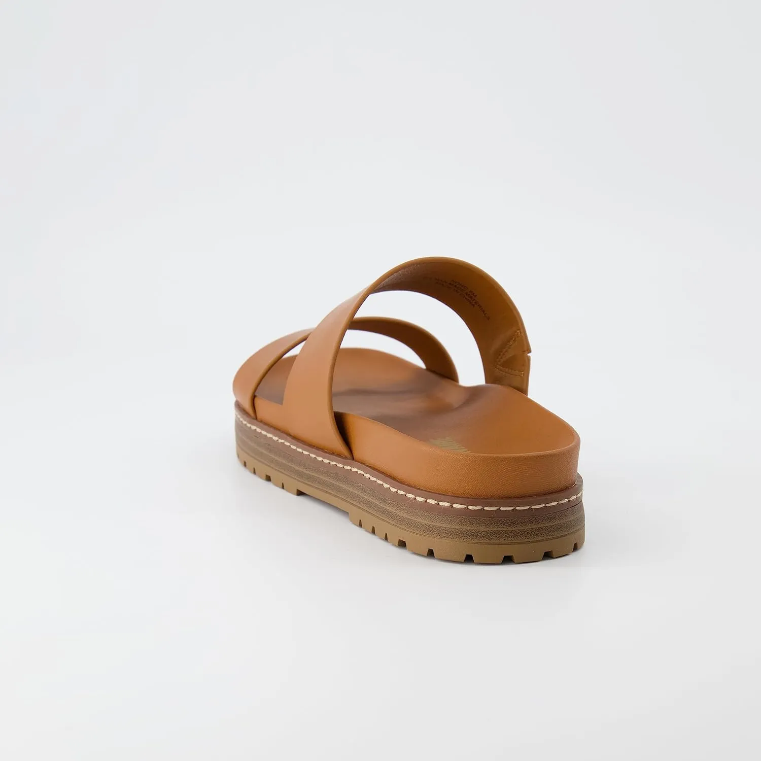 CUSHIONAIRE Women's Noho flatform footbed sandal with  Comfort, Wide Widths Available