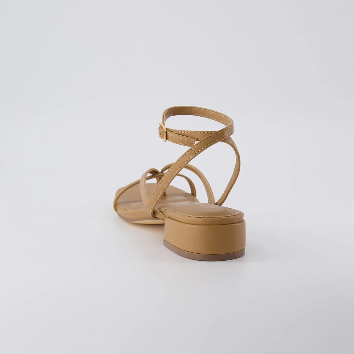 CUSHIONAIRE Women's Novella low block heel sandal  Memory Foam and Wide Widths Available
